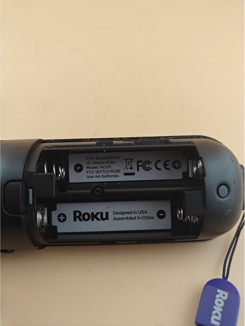 OEM Genuine Roku RC03 Remote Control - Picture 3 of 3